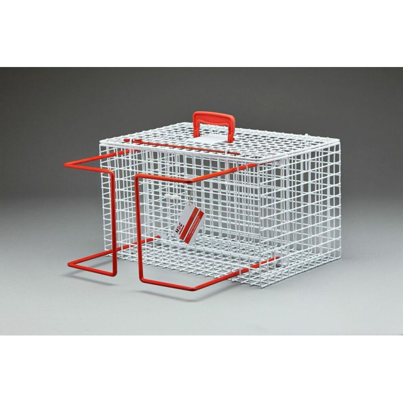 HOLDING KENNEL PLASTIC COATED, ONE DOOR